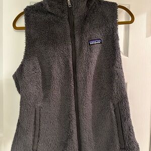 Patagonia Charcoal Fleece Vest